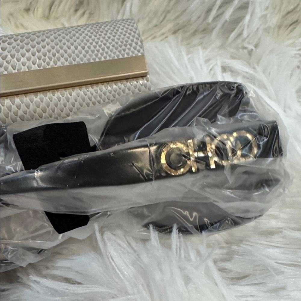 Authentic Jimmy Choo Chic Sammy G 55mm Black Sunglasses NWT! - Picture 2 of 15